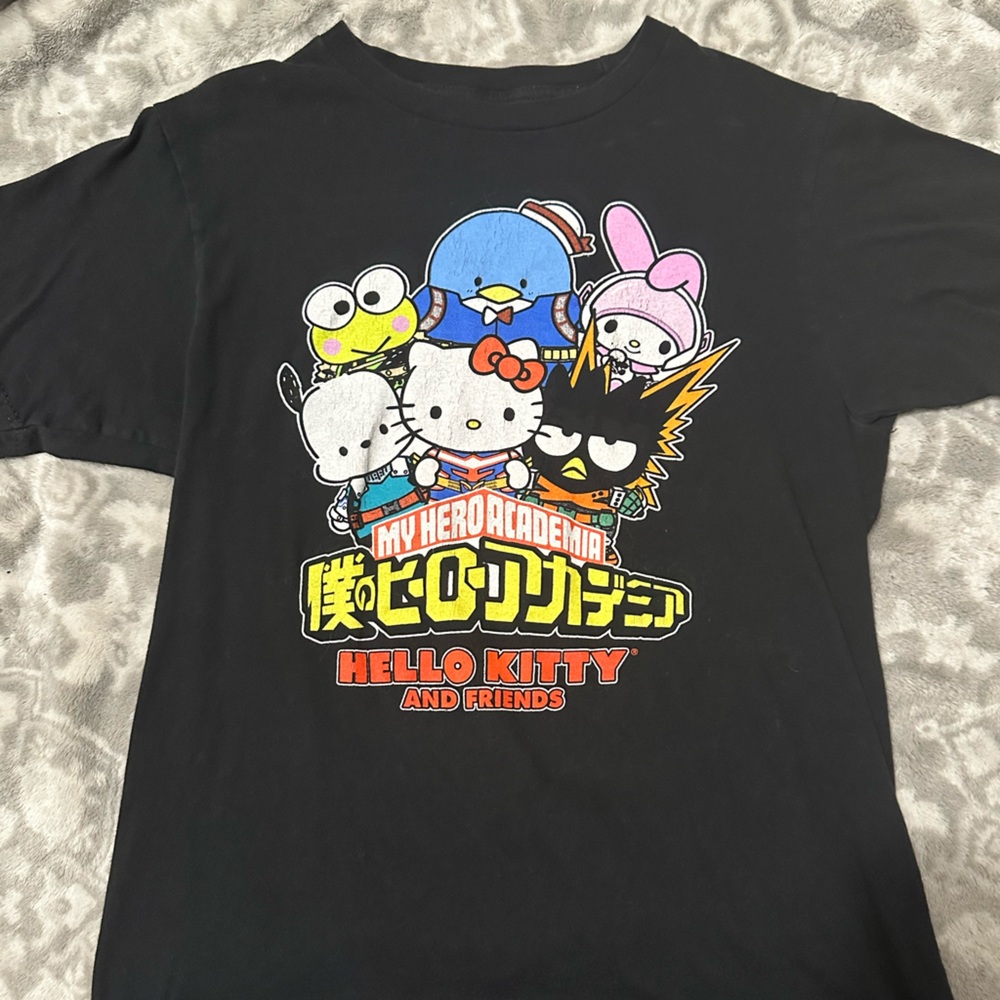 My hero hello kitty shirt